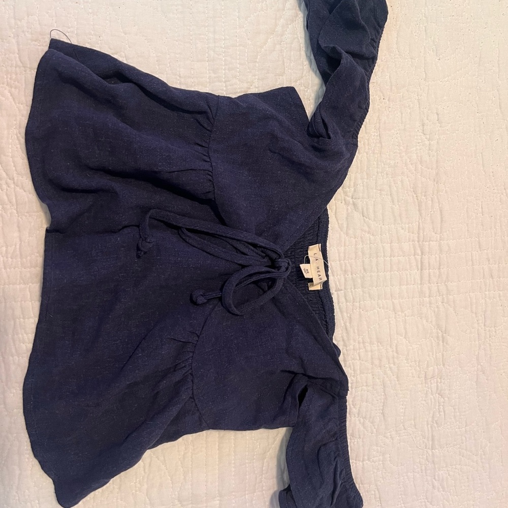 PacSun Navy Blue Top